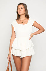 Maisha White Playsuit