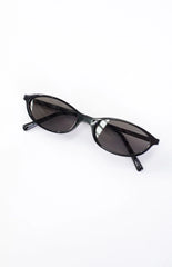 Otra Eyewear Hazel Black Cateye Sunglasses