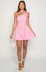 Luther Pink Mini Dress