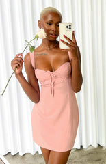 Edith Pink Mini Dress