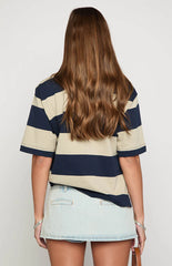 Lioness Rhode Light Denim Mini Skirt