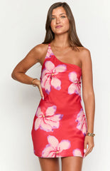 Hatley Red Crimson Paradise Mini Dress