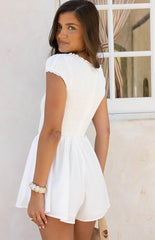 Raldo White Playsuit