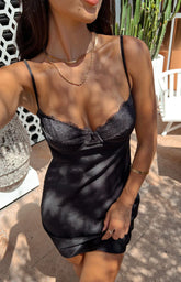 Cadence Black Mini Dress