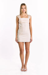 Macayle Cream Mini Dress