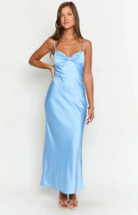 Panko Blue Maxi Dress