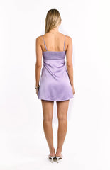 Chantell Lilac Mini Dress