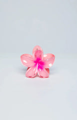 Frangipani Pink Flower Clip
