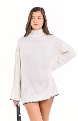 Flynn Cream Sweater Dress
