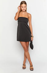 Chantell Black Mini Dress