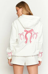 Beginning White Sweetie Hoodie