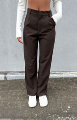 Malcolm Brown Straight Leg Pants