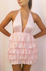 Marielle Pink Mini Dress