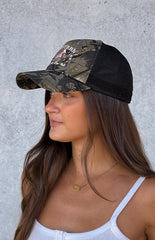 Beginning Camo Print Pony Club Trucker Cap