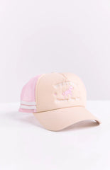 Beginning Cream Pony Club Trucker Cap