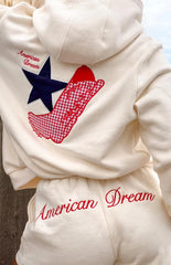 Beginning Cream American Dream Hoodie
