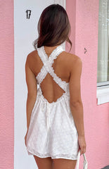 Kindered Hearts White Mini Dress