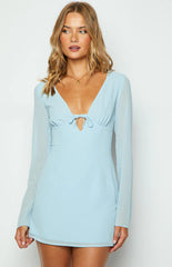 Jannika Blue Mini Dress