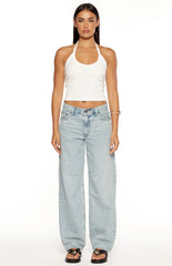 Levi's® Light Wash Women's Baggy Dad Jeans