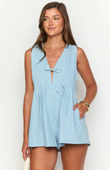 Hector Blue Playsuit