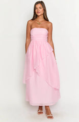 Sadie Pink Maxi Dress