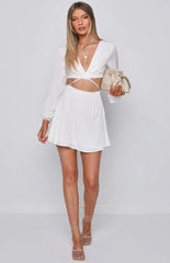 Jupiter White Mini Dress