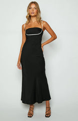 River Black Formal Maxi Dress
