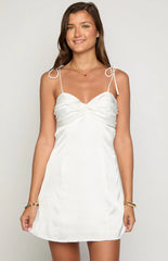 Fifi White Mini Dress