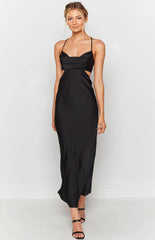 Taleah Cut Out Maxi Dress Black