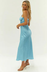 Lissandra Blue Formal Maxi Dress