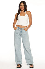 Levi's® Light Wash Women's Baggy Dad Jeans