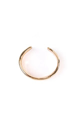 True Desire Gold Wavy Cuff Bangle
