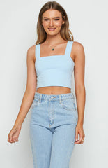 Nellie Crop Blue