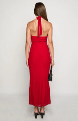 Raymin Red Maxi Dress