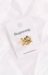 Harmony Gold Flower Ring