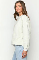 Elodie Grey Crew Neck Sweater