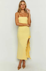 Orlando Yellow Maxi Dress